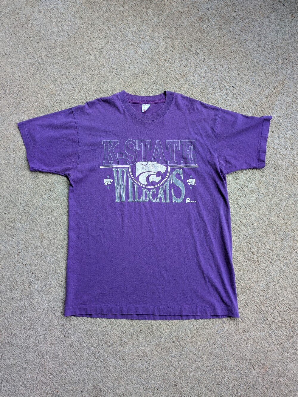 Vintage 90s Kansas State Wildcats Graphic T-Shirt